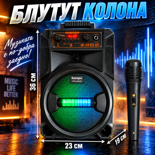 9.1# Преносима блутут колона 36х23х19